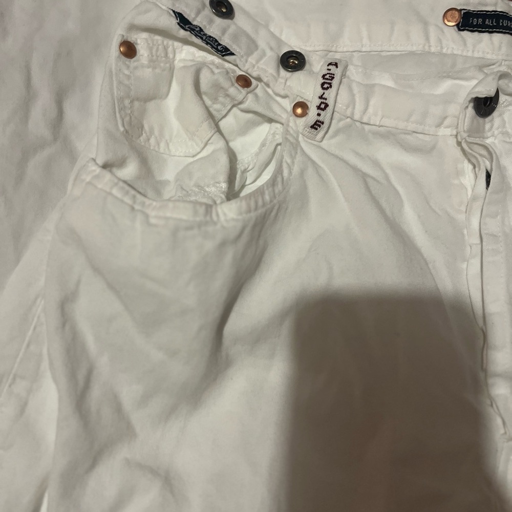 White Denim Jeans
